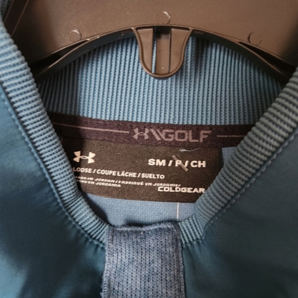 Mens Under Armour Storm Sweater Fleece Snap Mock (size Small) - Picture 6 of 12